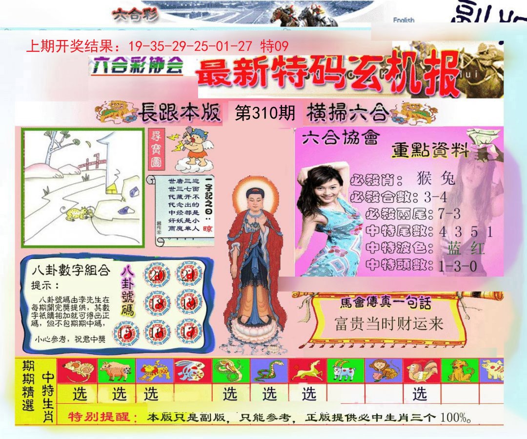 2024310期九龍内幕玄机报