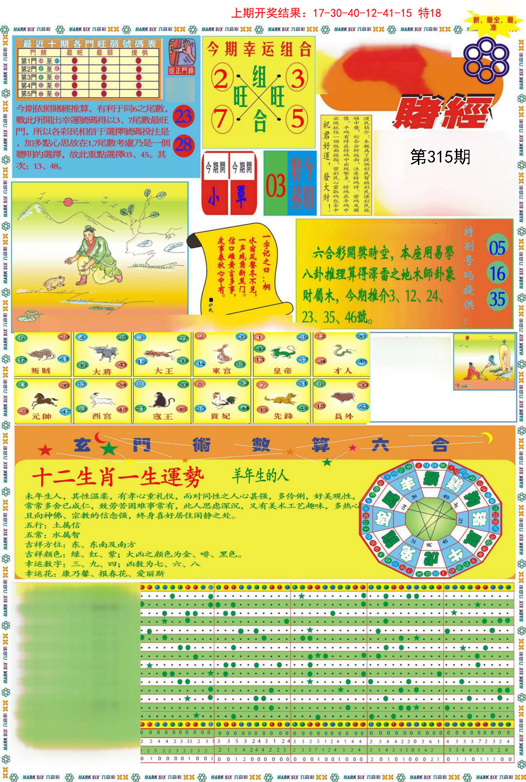 2024315期九龍赌经A(推荐)