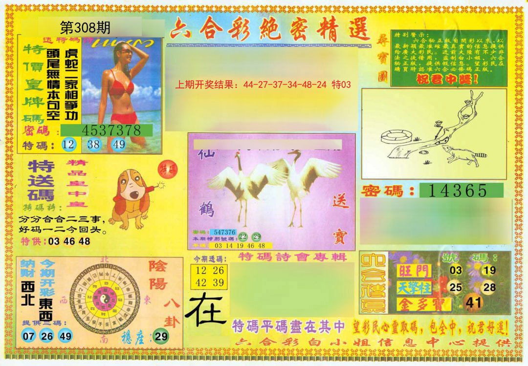 2024308期绝密精选A