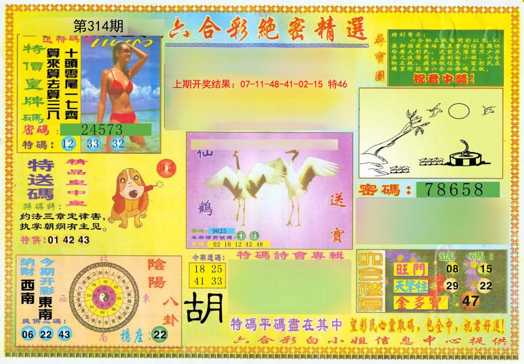 2024314期绝密精选A