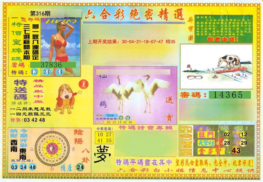 2024316期绝密精选A