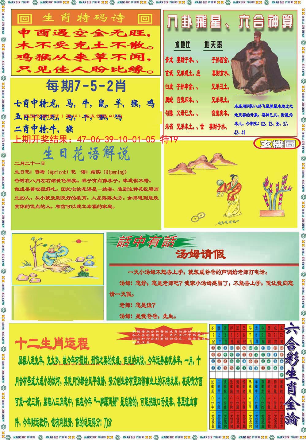 2024327期九龍马经B(推荐)