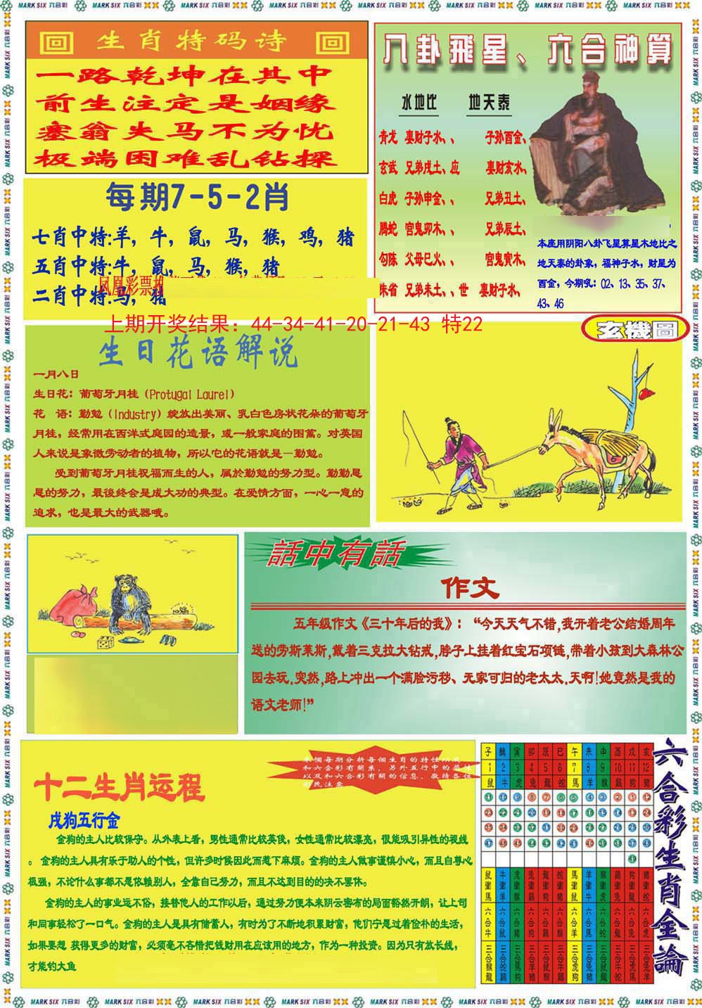 2024309期九龍马经B(推荐)
