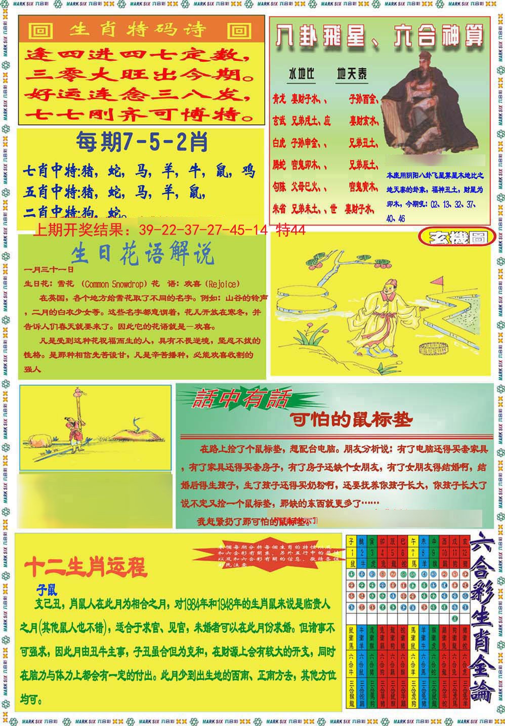 2024319期九龍马经B(推荐)