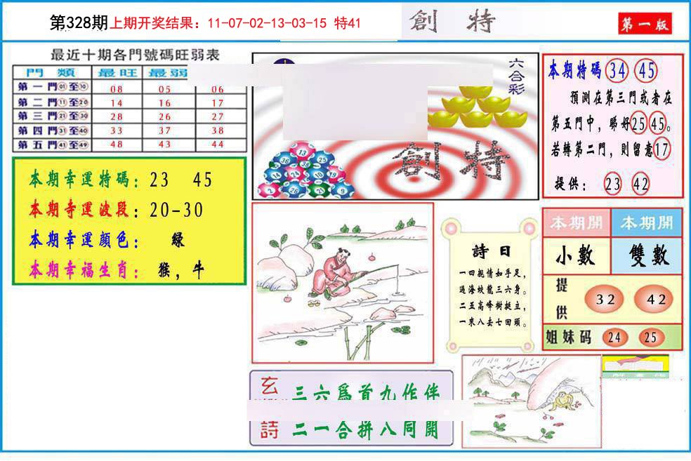 2024328期九龍创特A(推荐)