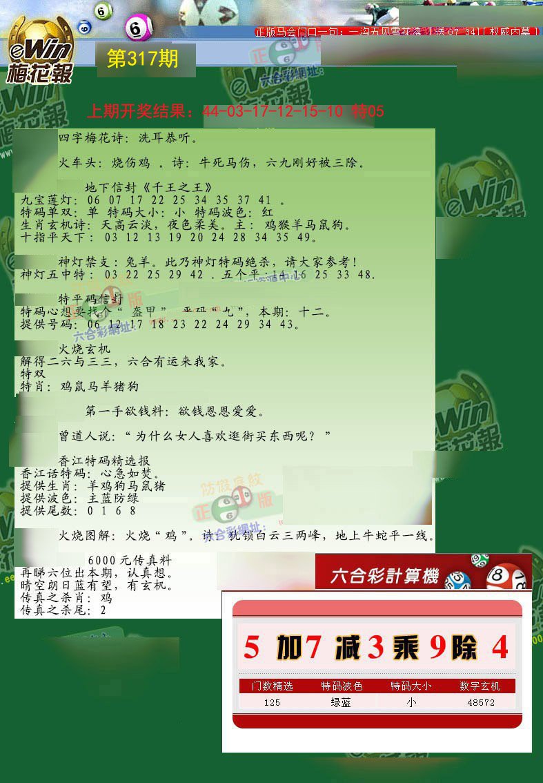 2024317期梅花报