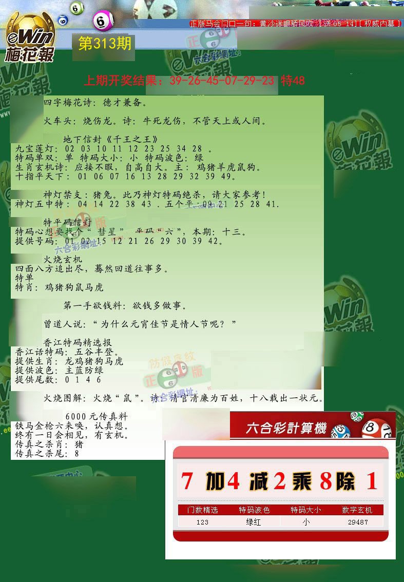 2024313期梅花报