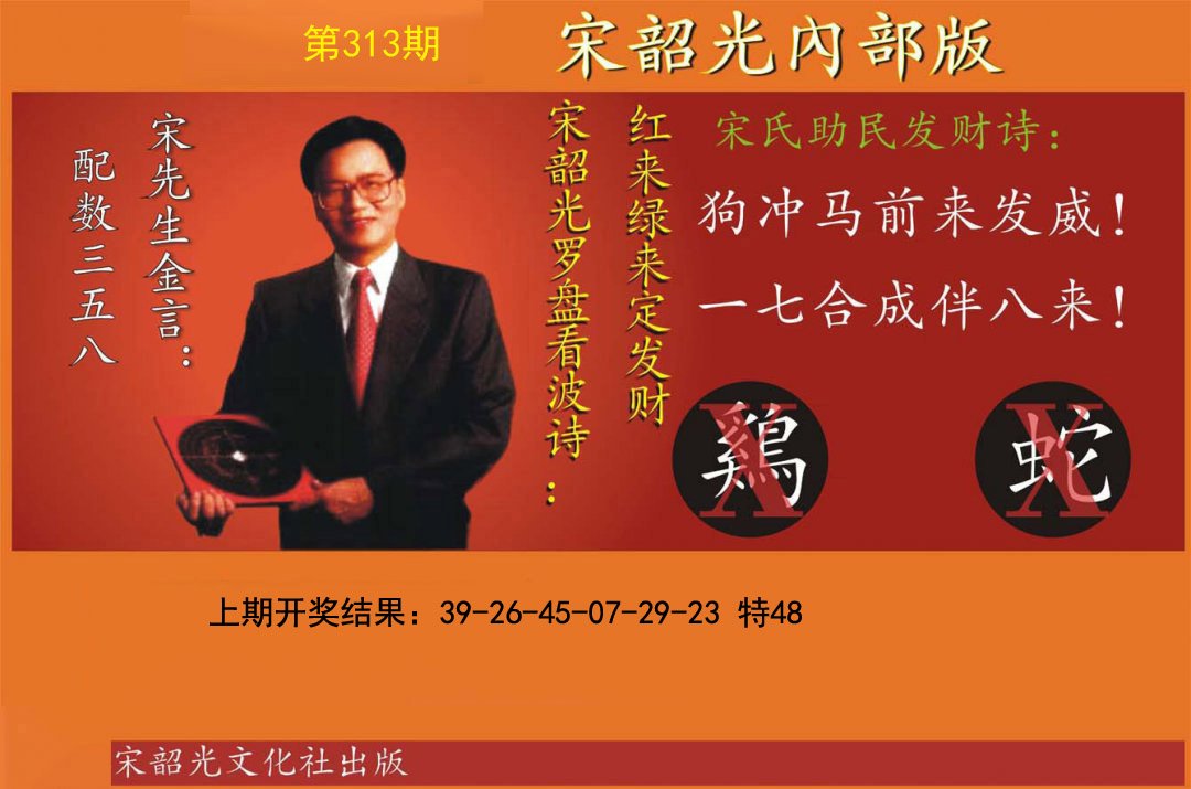 2024313期宋韶光内部版