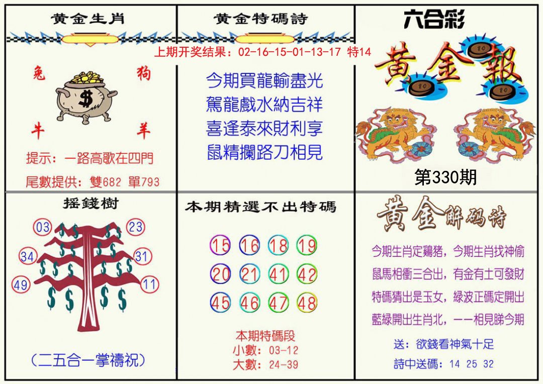 2024330期黄金报