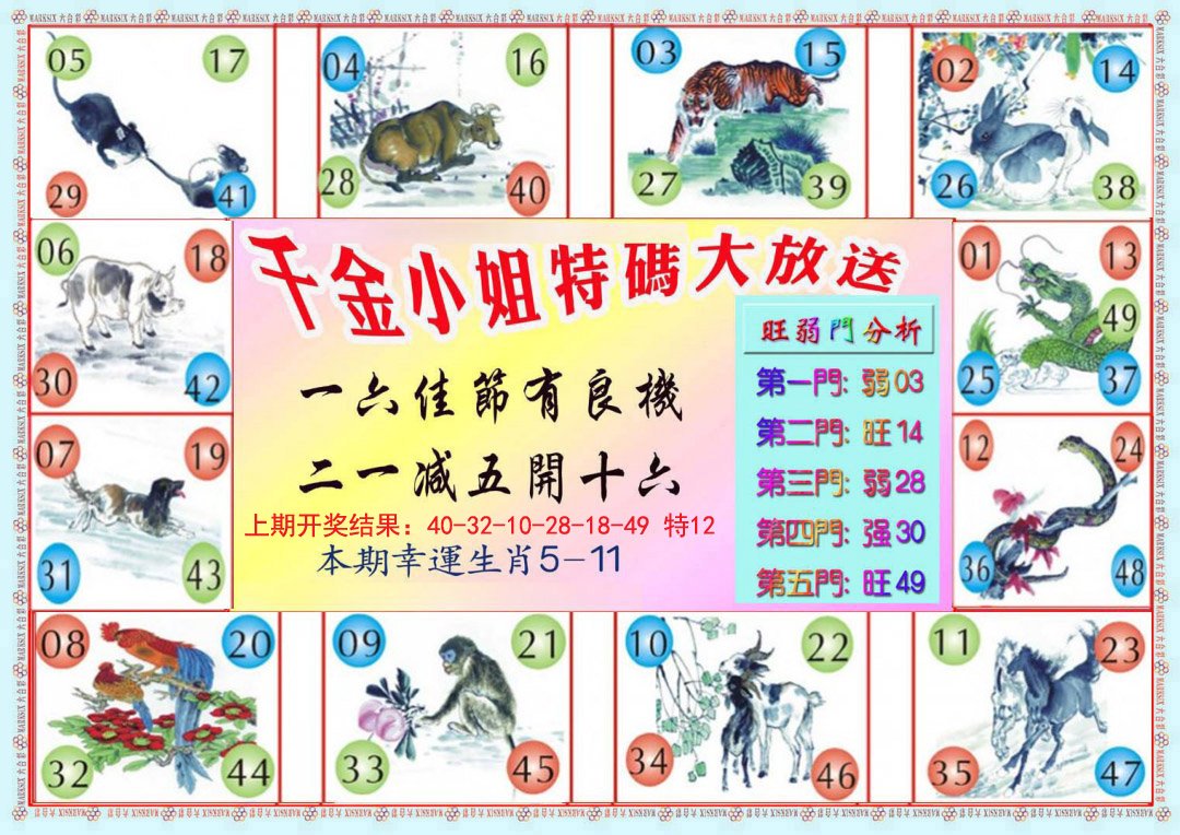 2024321期千金小姐B版