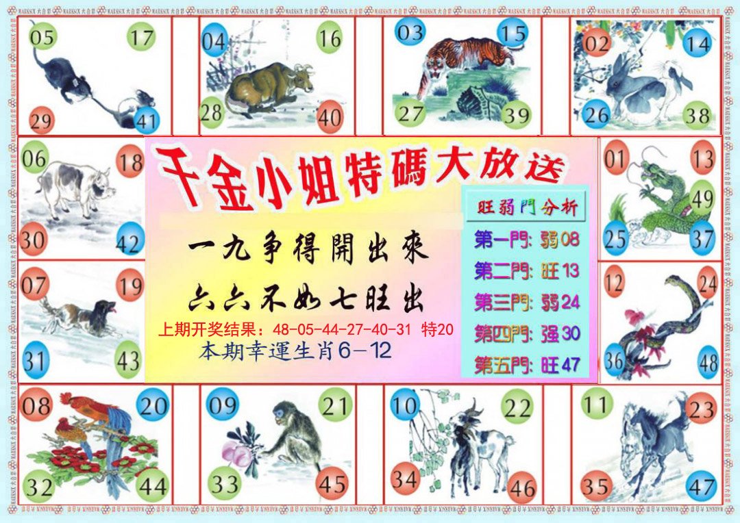 2024329期千金小姐B版