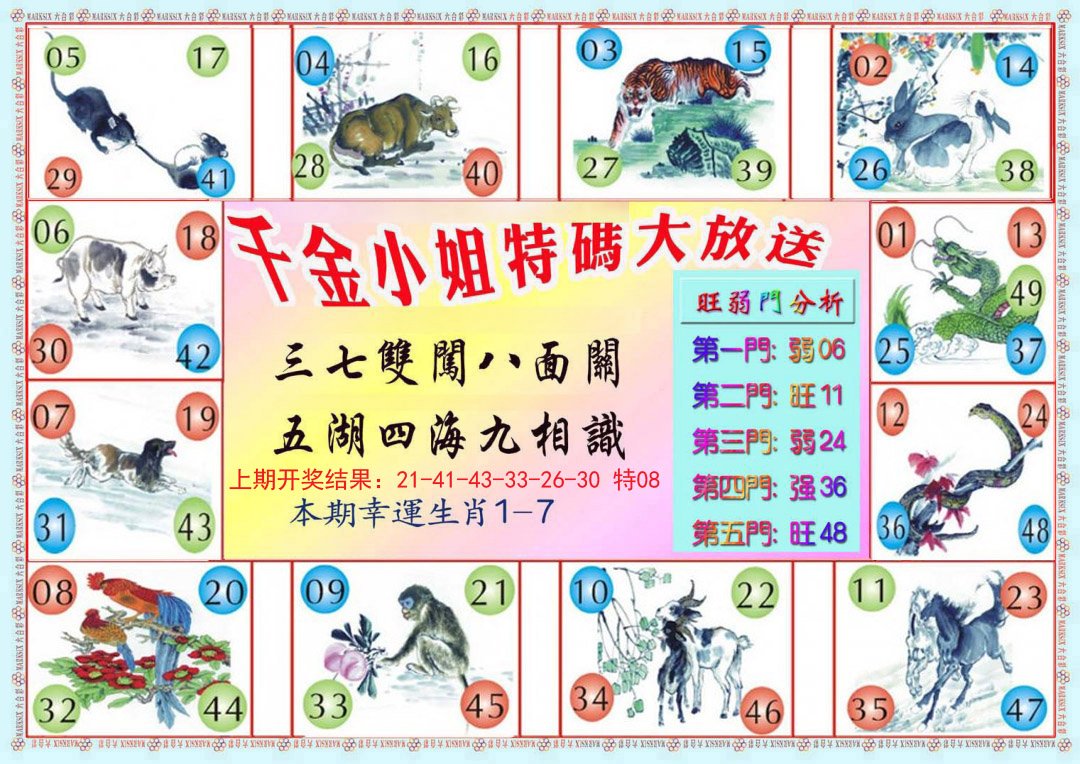 2024307期千金小姐B版
