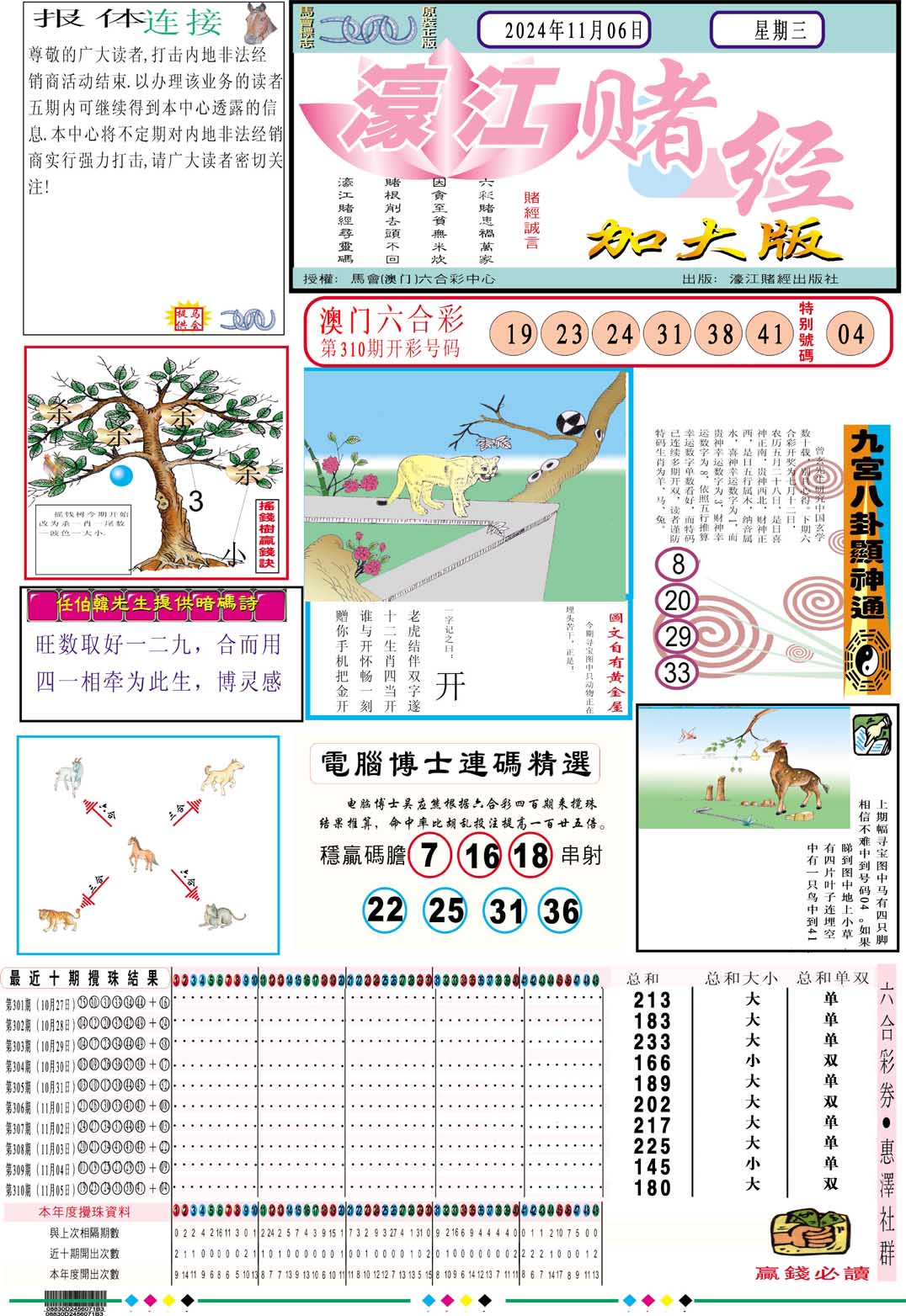2024311期濠江赌经A加大版
