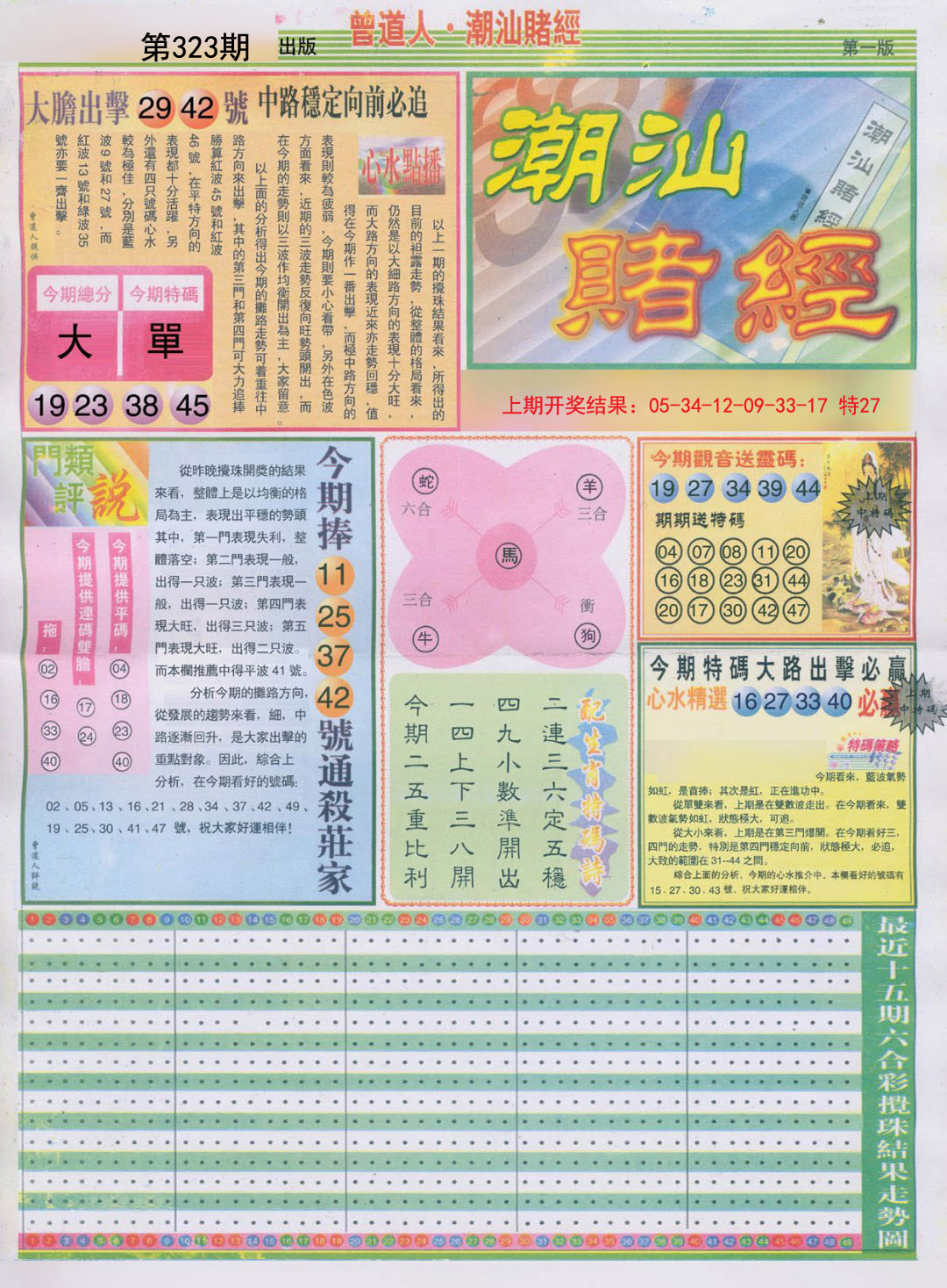 2024323期潮汕赌经A
