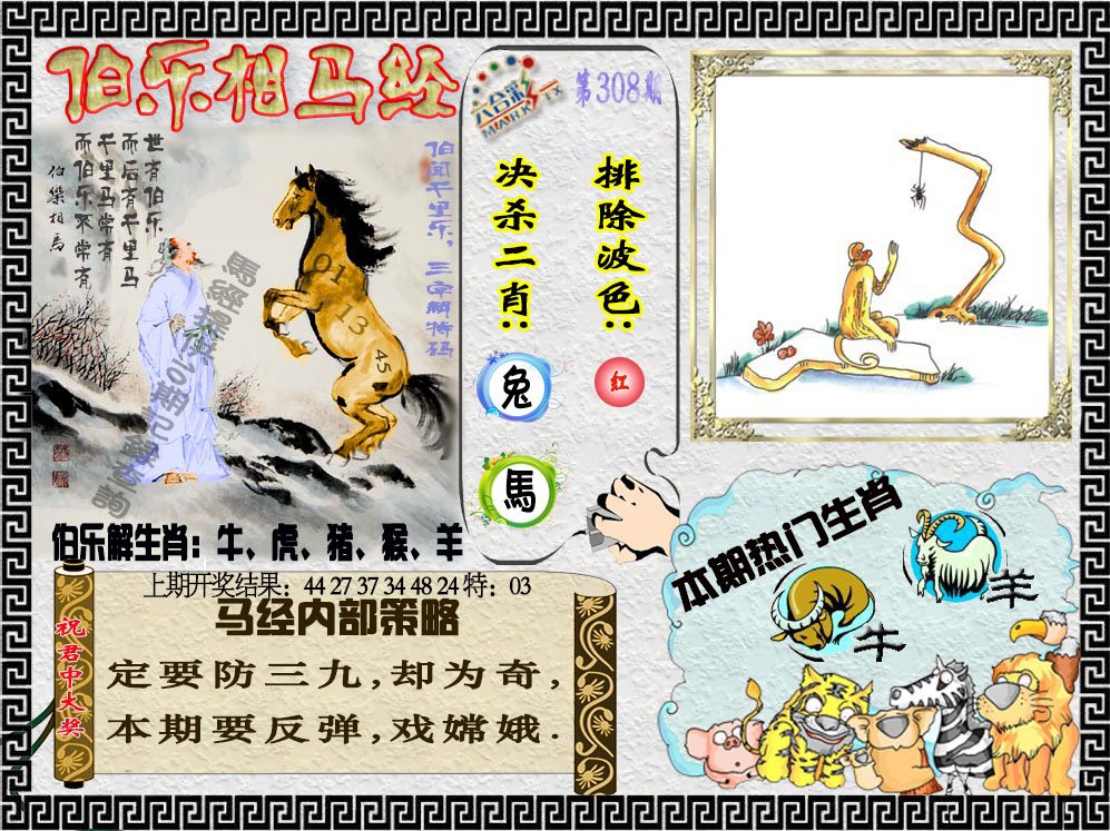 2024308期伯乐相马经