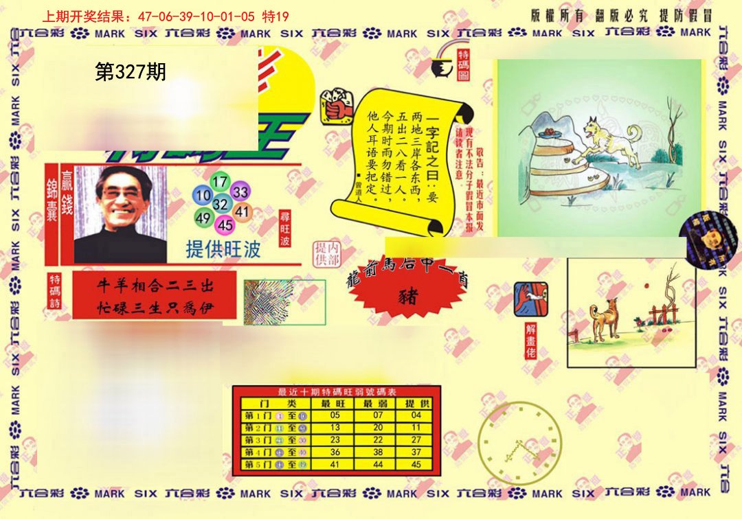 2024327期心水特码(信封)