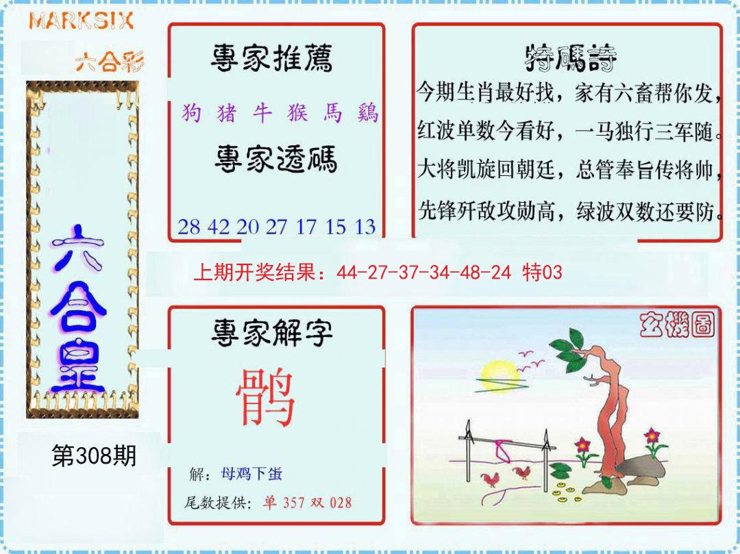 2024308期六合皇