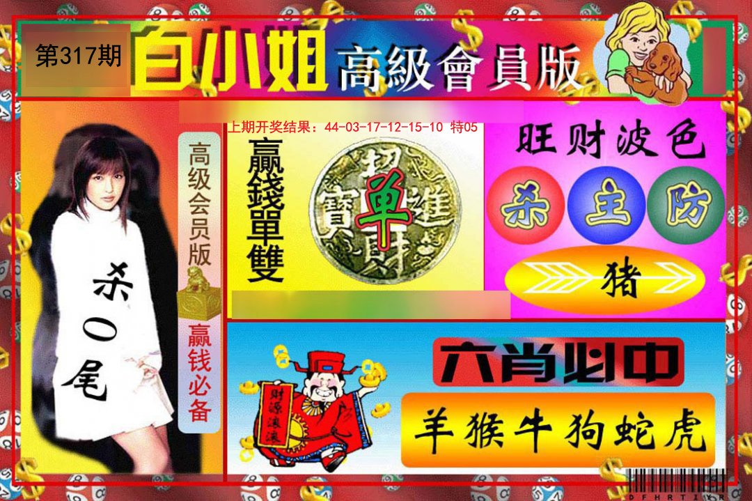 2024317期白小姐高级会员版