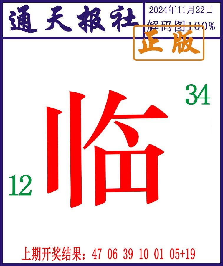2024327期通天报解码图
