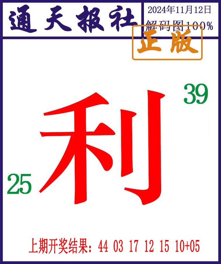 2024317期通天报解码图