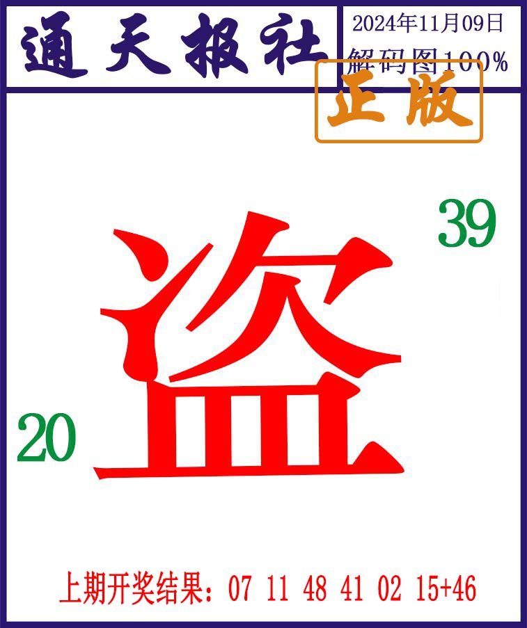 2024314期通天报解码图