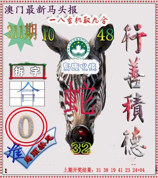 2024311期马头报