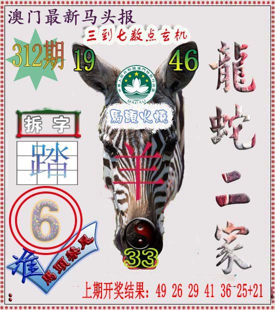 2024312期马头报