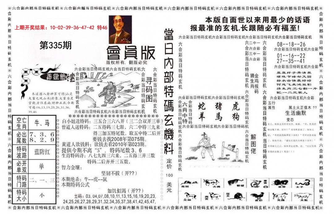 2024335期当日特码玄机报