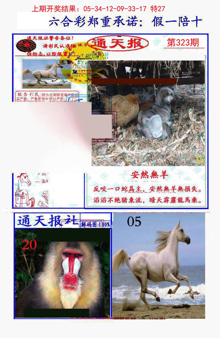 2024323期假一陪十通天报