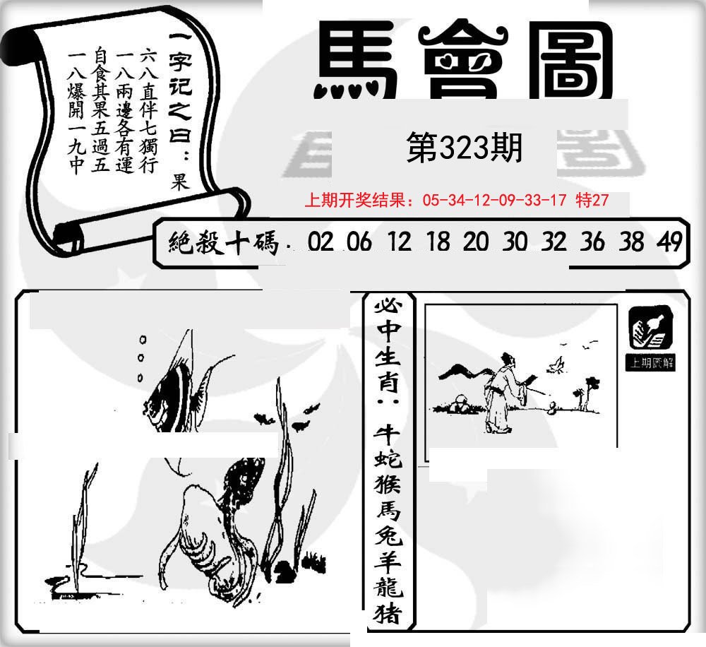 2024323期马会图
