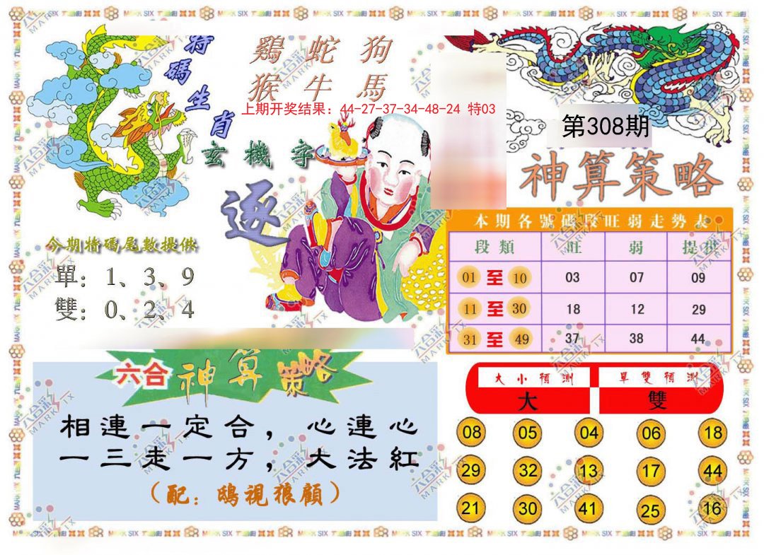 2024308期神算策略