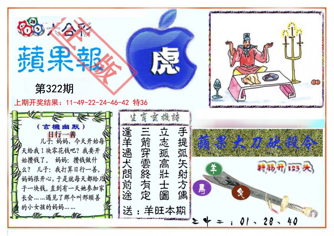 2024322期频果报