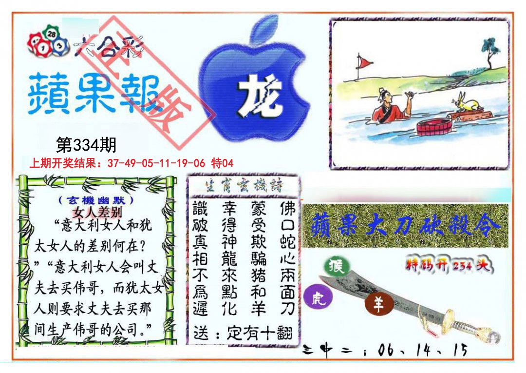 2024334期频果报