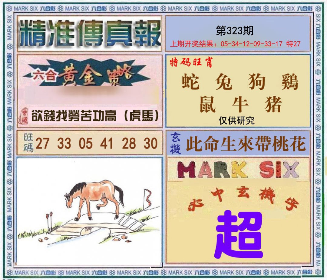 2024323期精准<傳真報>