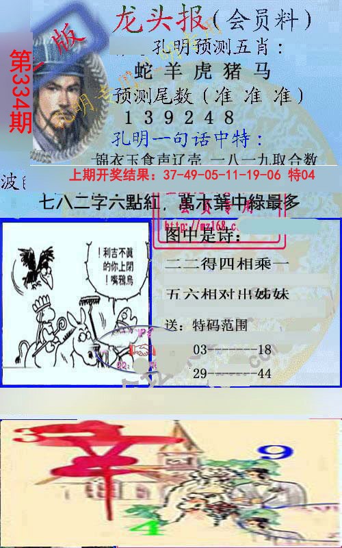 2024334期龙头报