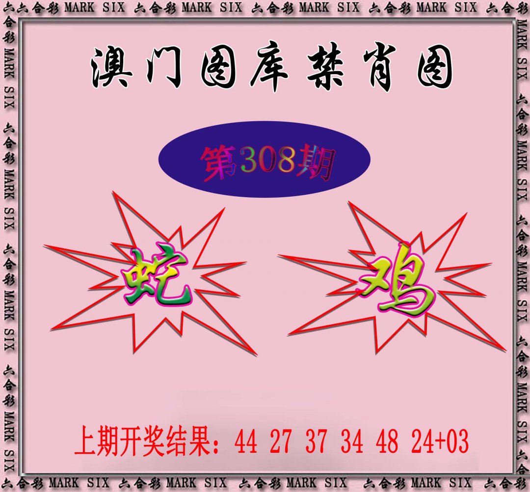 2024308期统一禁肖图