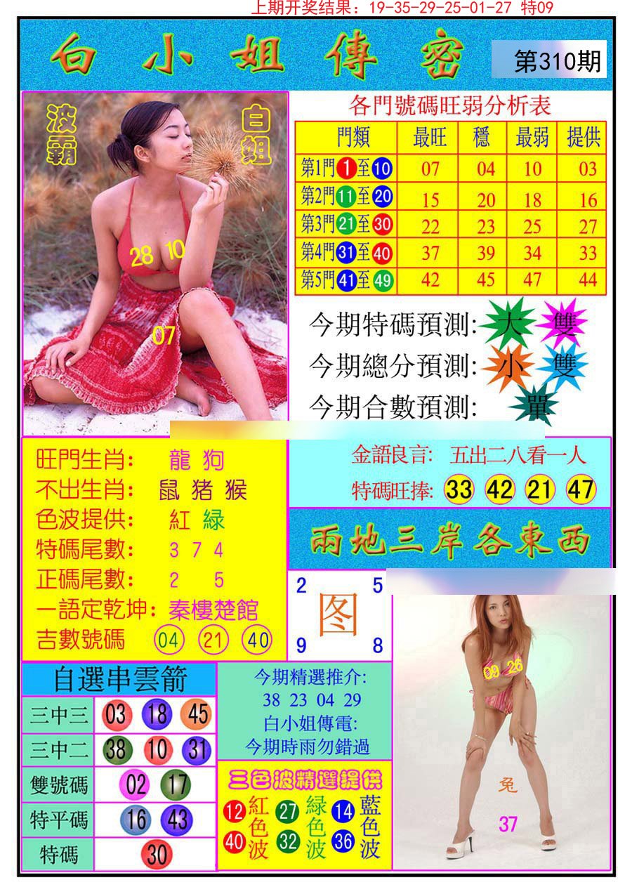 2024310期白小姐传密