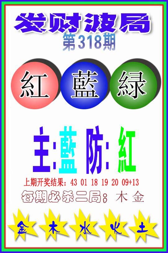 2024318期发财波局
