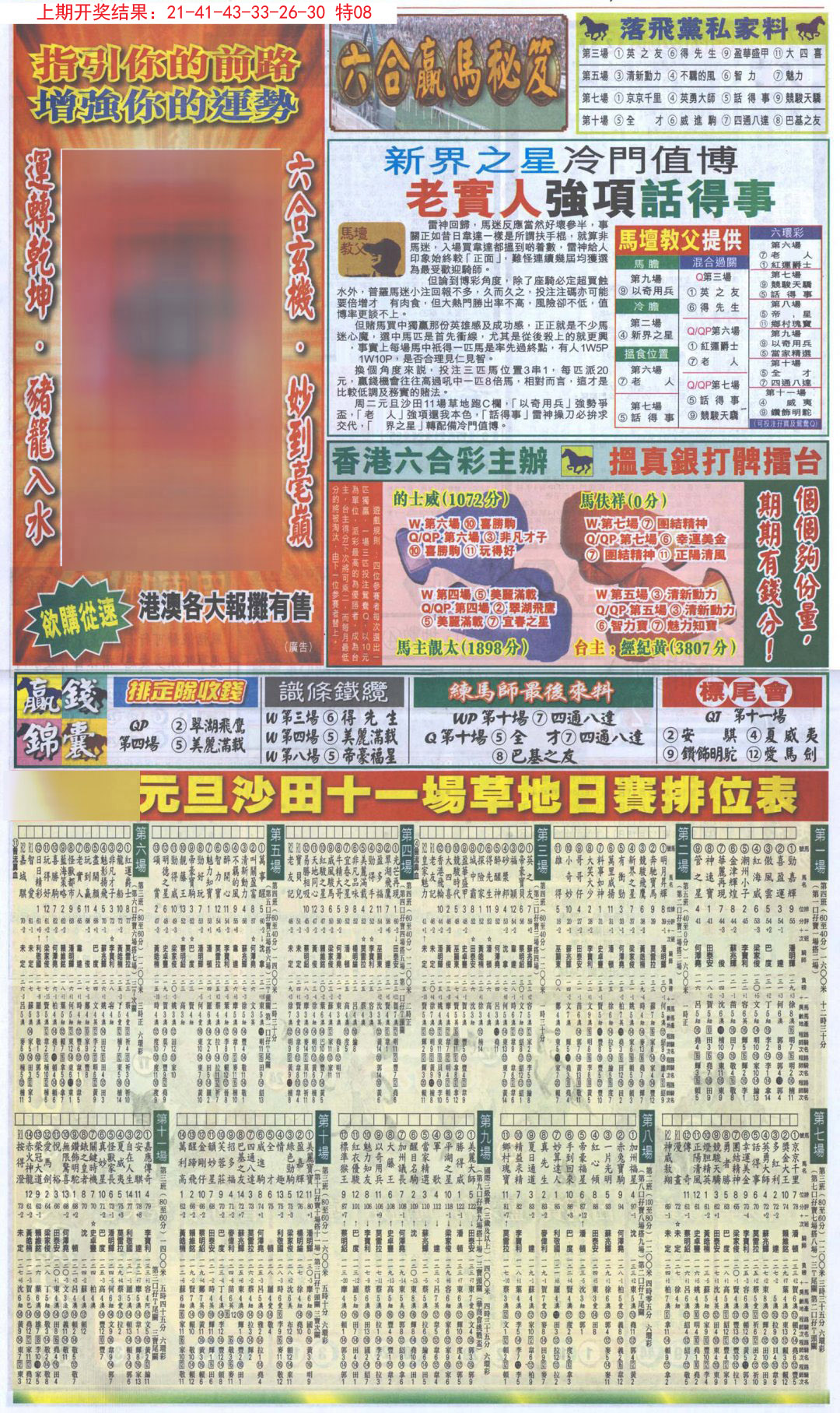 2024307期新报跑狗B