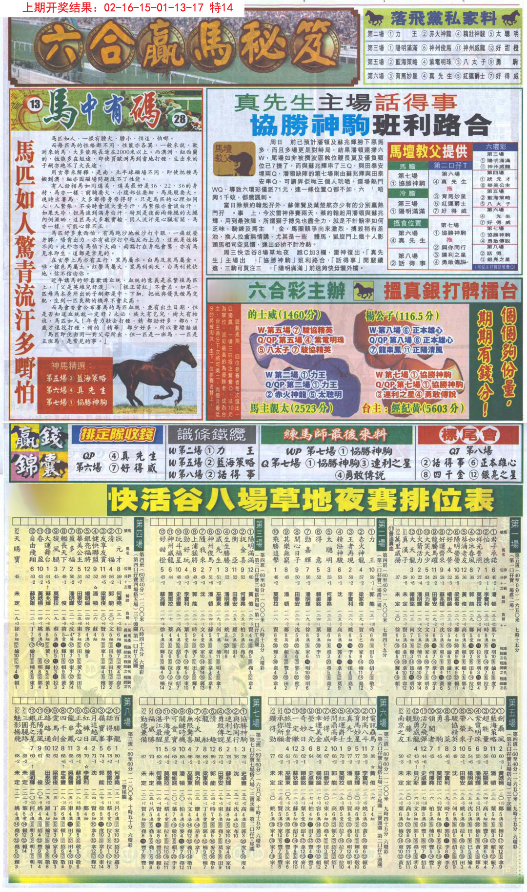 2024330期新报跑狗B