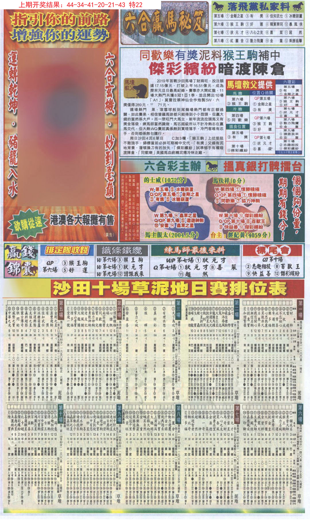 2024309期新报跑狗B