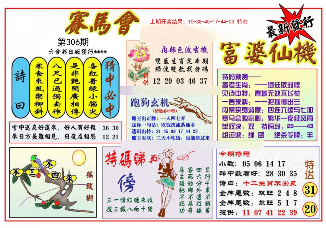 2024306期富婆六合仙机