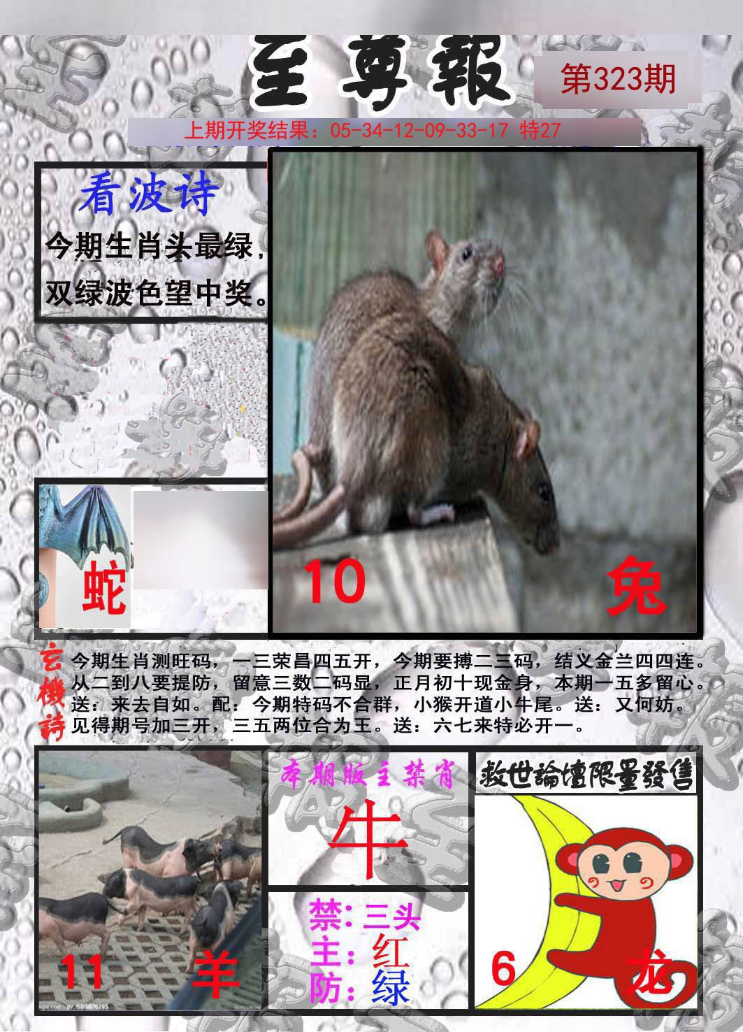 2024323期至尊报