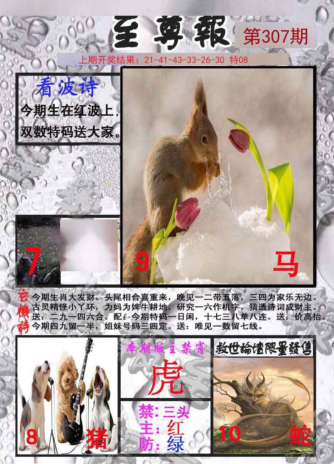 2024307期至尊报