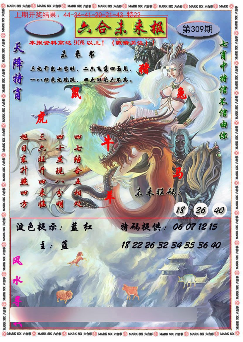2024309期六合未来报