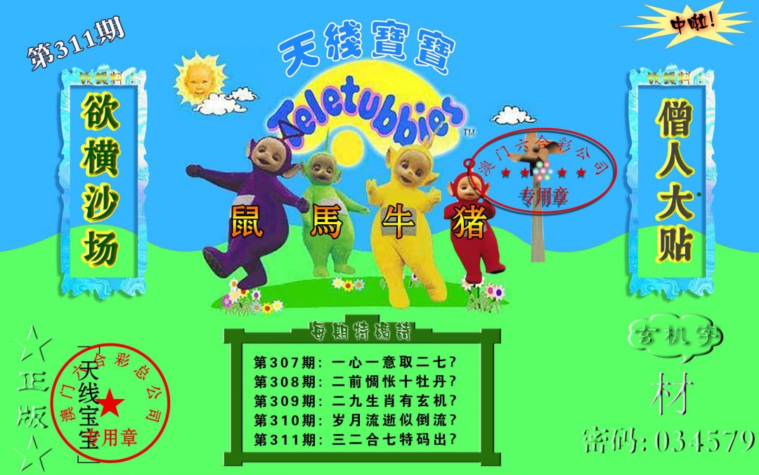 2024311期宝宝玄机报