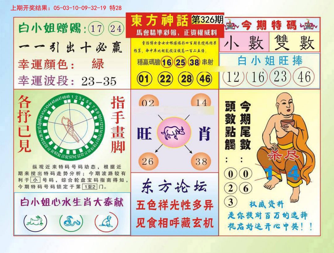 2024326期东方神话