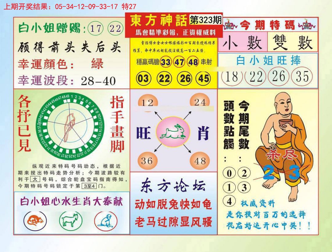 2024323期东方神话