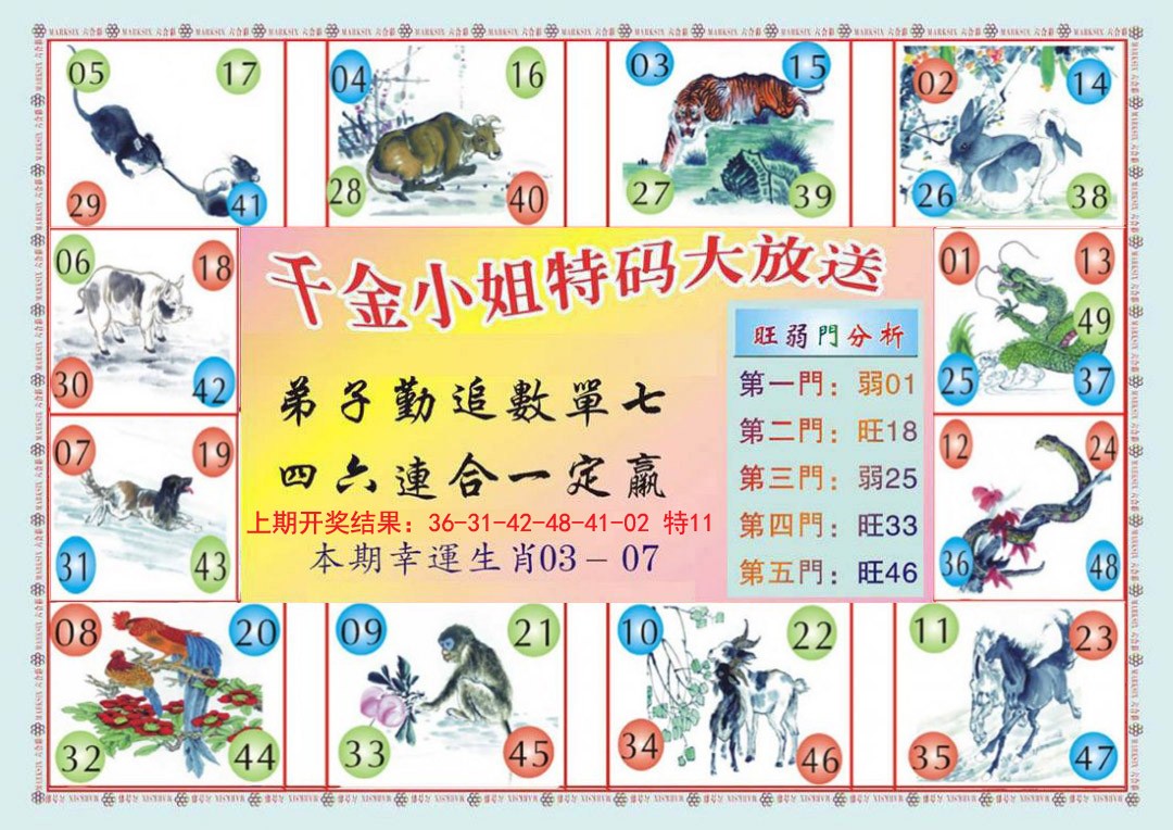 2024331期(新版)千金小姐B