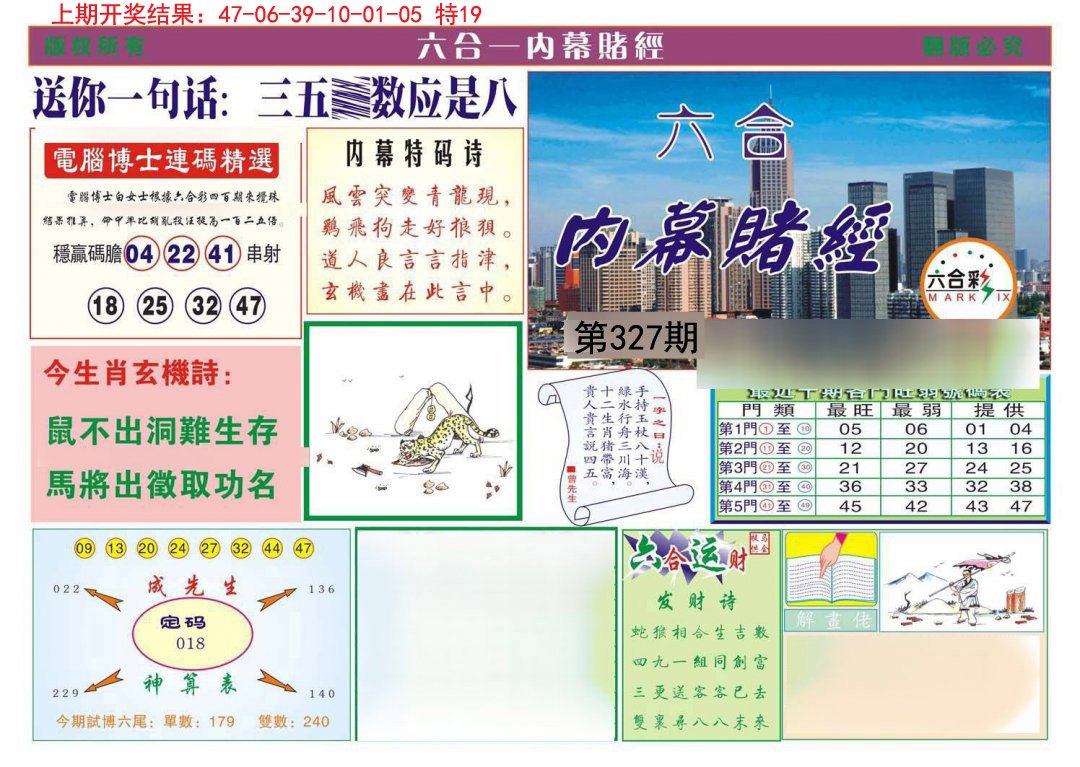2024327期内幕赌经
